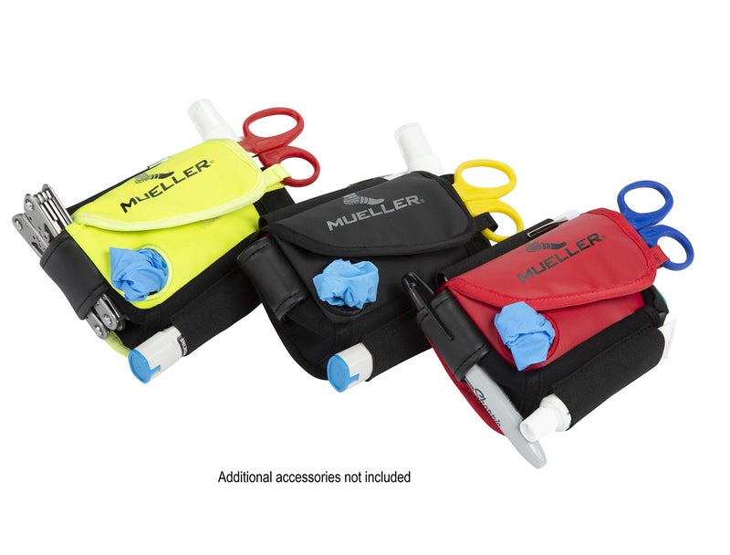 MUELLER Sports Medicine Medi Kit PPE ProPack Bag Only for Men and Women, Athletic Training Kit, Medical Supply Bag for Sports Teams, Compact Medical Waist Pack, Waterproof, Black, One Size - Image 5